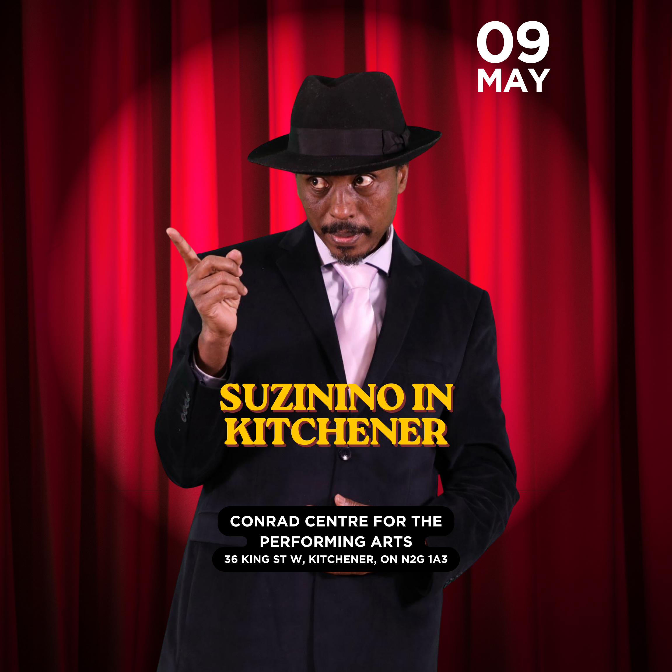 Suzinino_in_Kitchener_Event Poster (1)